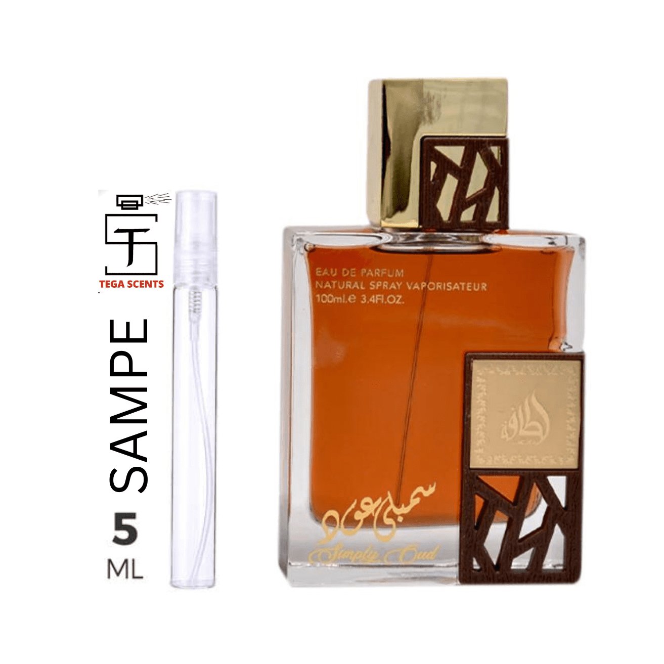 SIMPLY OUD EDP BY LATTAFA 5ml - Tega Scents